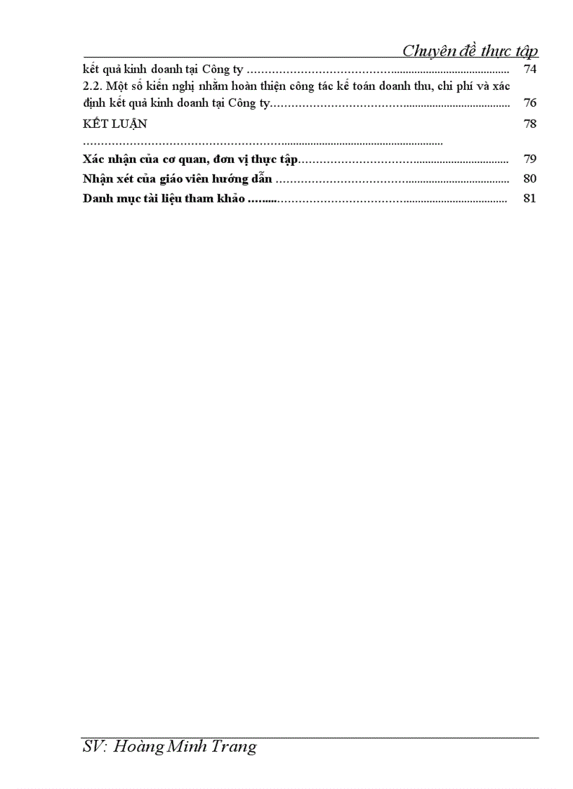 image for page Kế toán doanh thu chi phí và xác định kết quả kinh doanh tại Công ty cổ phần Đầu tư và Phát triển hạ tầng Nam Quang 1