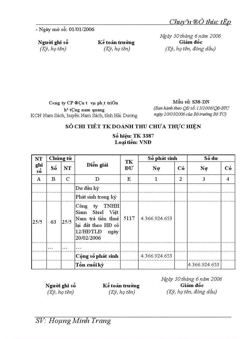 image for page Kế toán doanh thu chi phí và xác định kết quả kinh doanh tại Công ty cổ phần Đầu tư và Phát triển hạ tầng Nam Quang 1