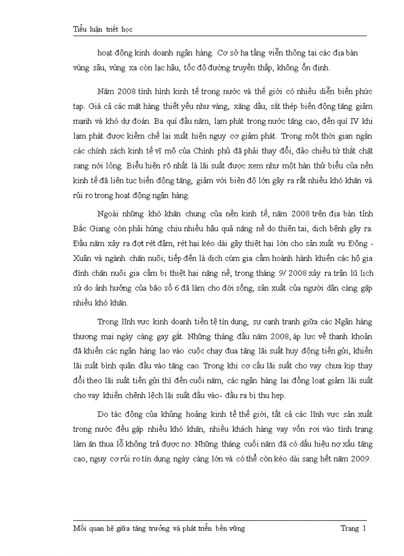 image for page Mối quan hệ giữa tăng trưởng và phát triển bền vững