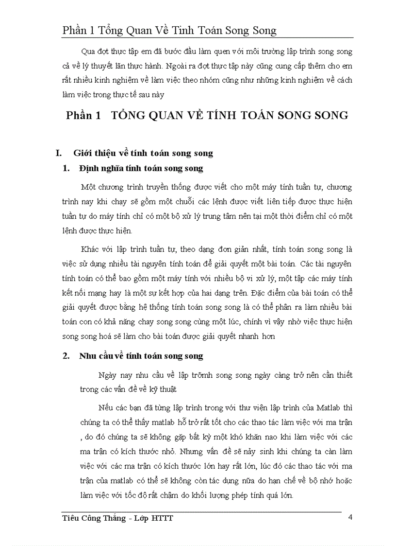 image for page Tổng Quan Về Tinh Toán Song Song