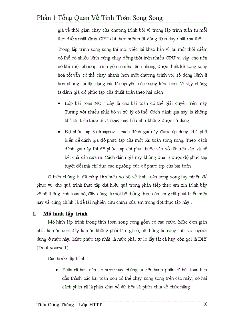 image for page Tổng Quan Về Tinh Toán Song Song