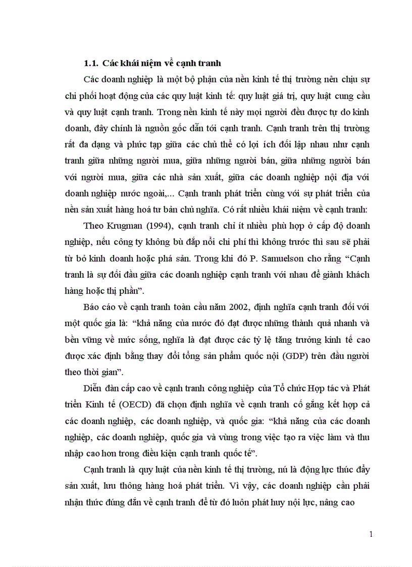 image for page Các nhân tố ảnh hưởng tới năng lực cạnh tranh các doanh nghiệp