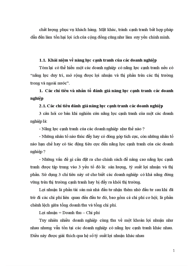 image for page Các nhân tố ảnh hưởng tới năng lực cạnh tranh các doanh nghiệp