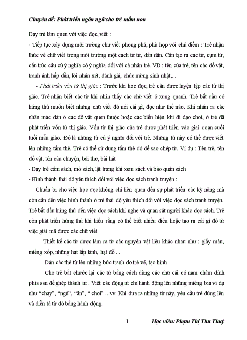 image for page Phát triển ngôn ngữ cho trẻ mầm non 1