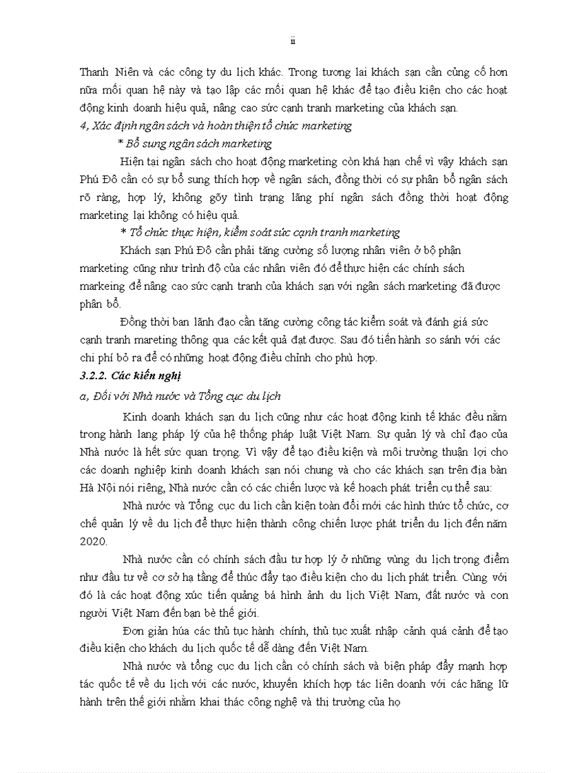 image for page Giải pháp nâng cao sức cạnh tranh marketing của khách sạn Phú Đô