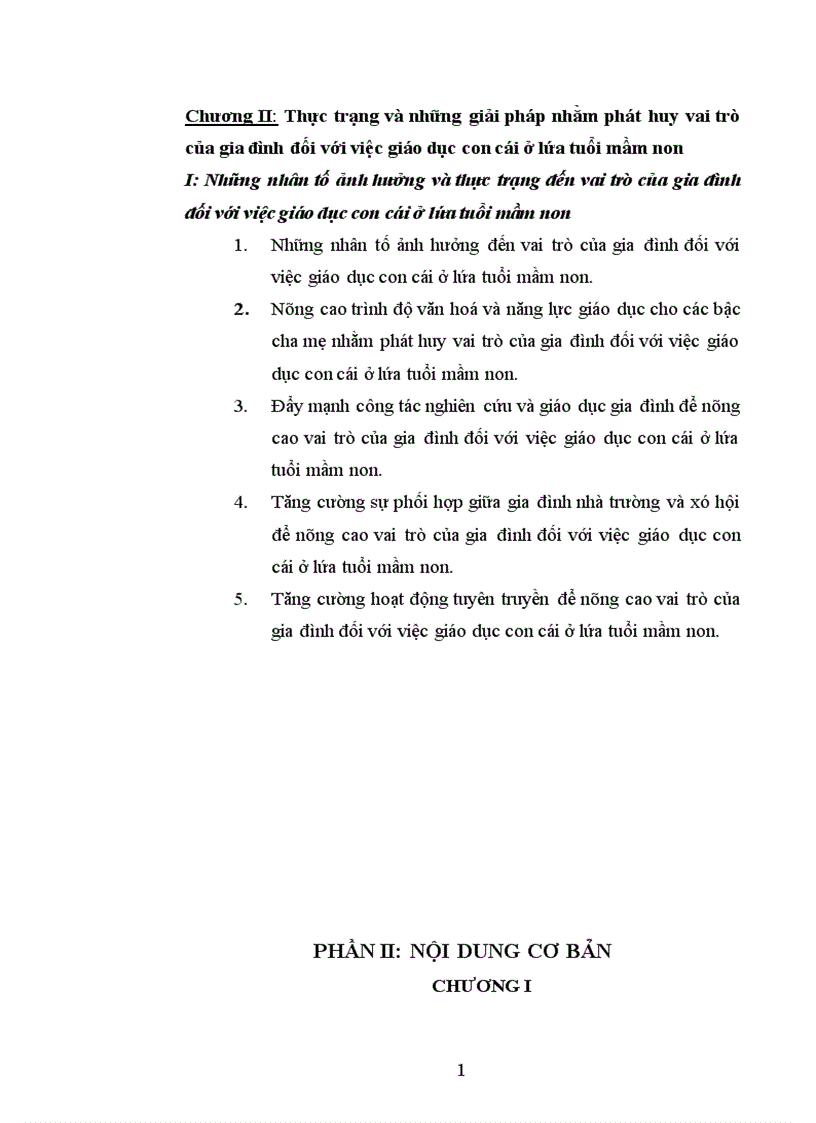 image for page Vai trò của gia đình đối với việc giáo dục con cái ở lứa tuổi mầm non