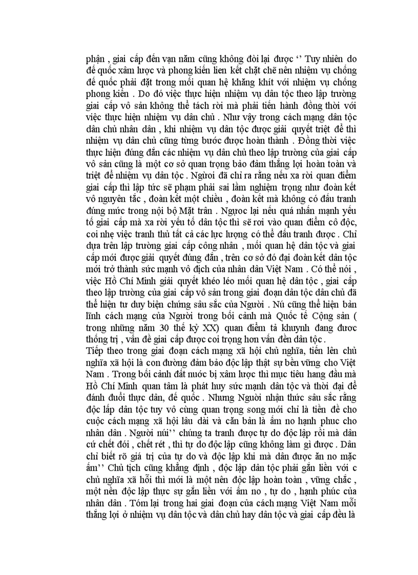 image for page Tư tưởng Hồ Chí Minh về mối quan hệ giữa vấn đề dân tộc và vấn đề giai cấp