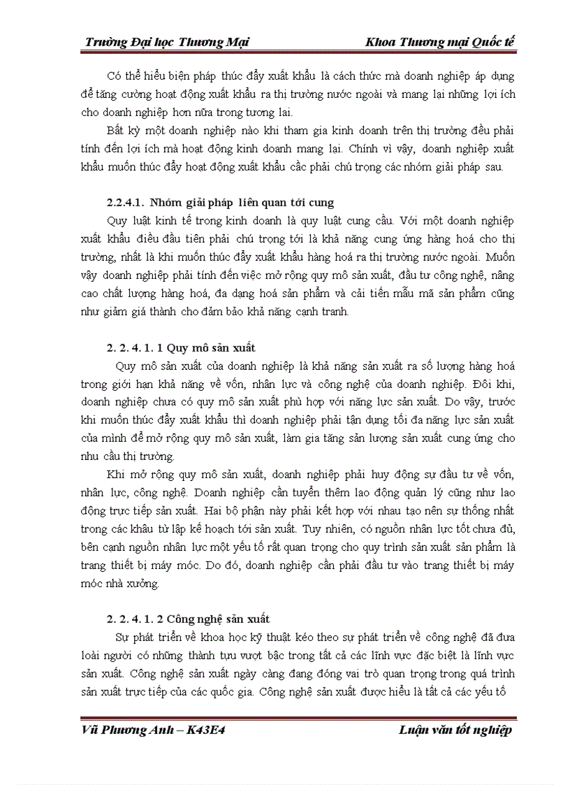 image for page Giải pháp đẩy mạnh xuất khẩu mặt hàng áo sơ mi của Tổng công ty May 10 Công ty cổ phần sang thị trường Hoa Kỳ