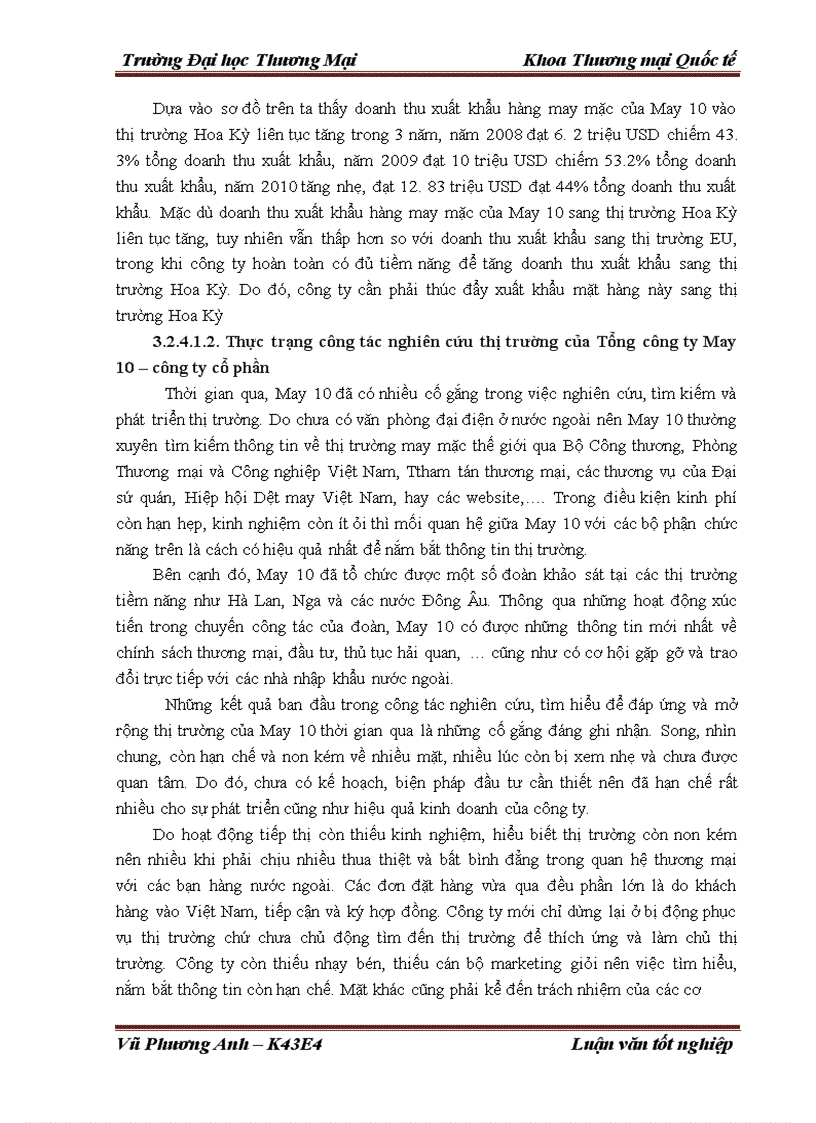 image for page Giải pháp đẩy mạnh xuất khẩu mặt hàng áo sơ mi của Tổng công ty May 10 Công ty cổ phần sang thị trường Hoa Kỳ