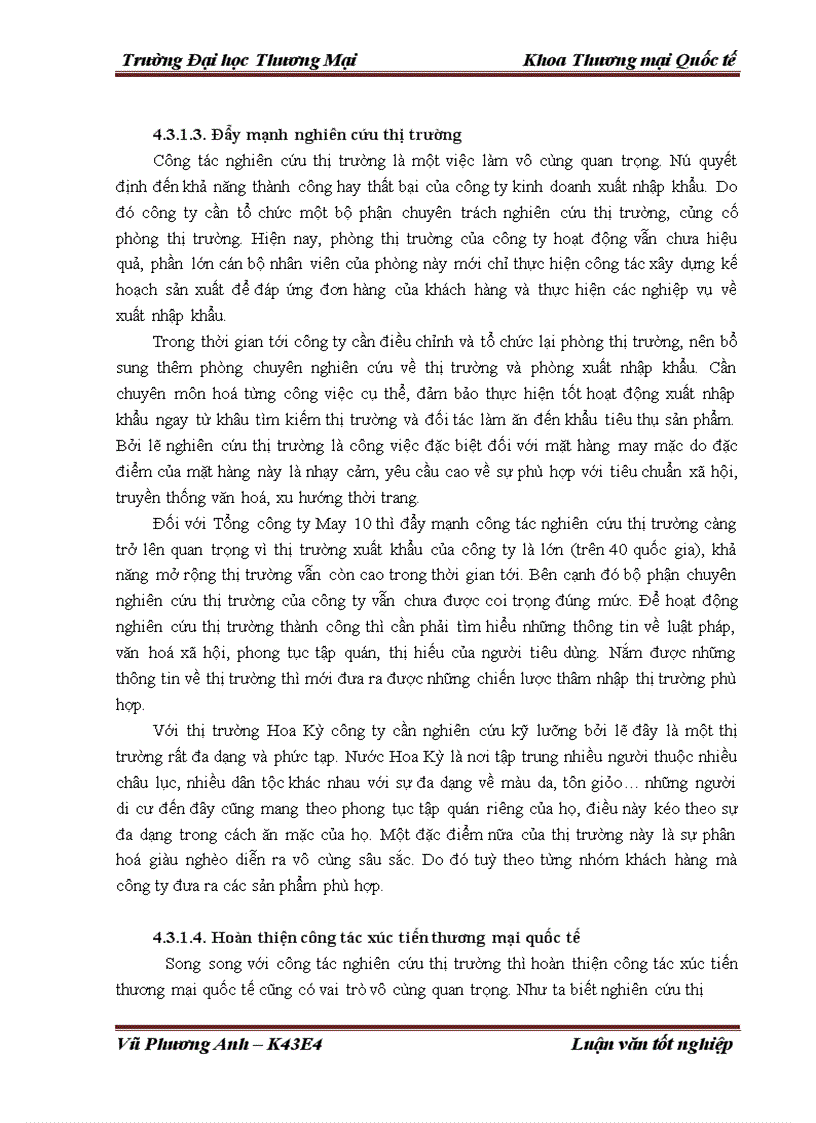 image for page Giải pháp đẩy mạnh xuất khẩu mặt hàng áo sơ mi của Tổng công ty May 10 Công ty cổ phần sang thị trường Hoa Kỳ