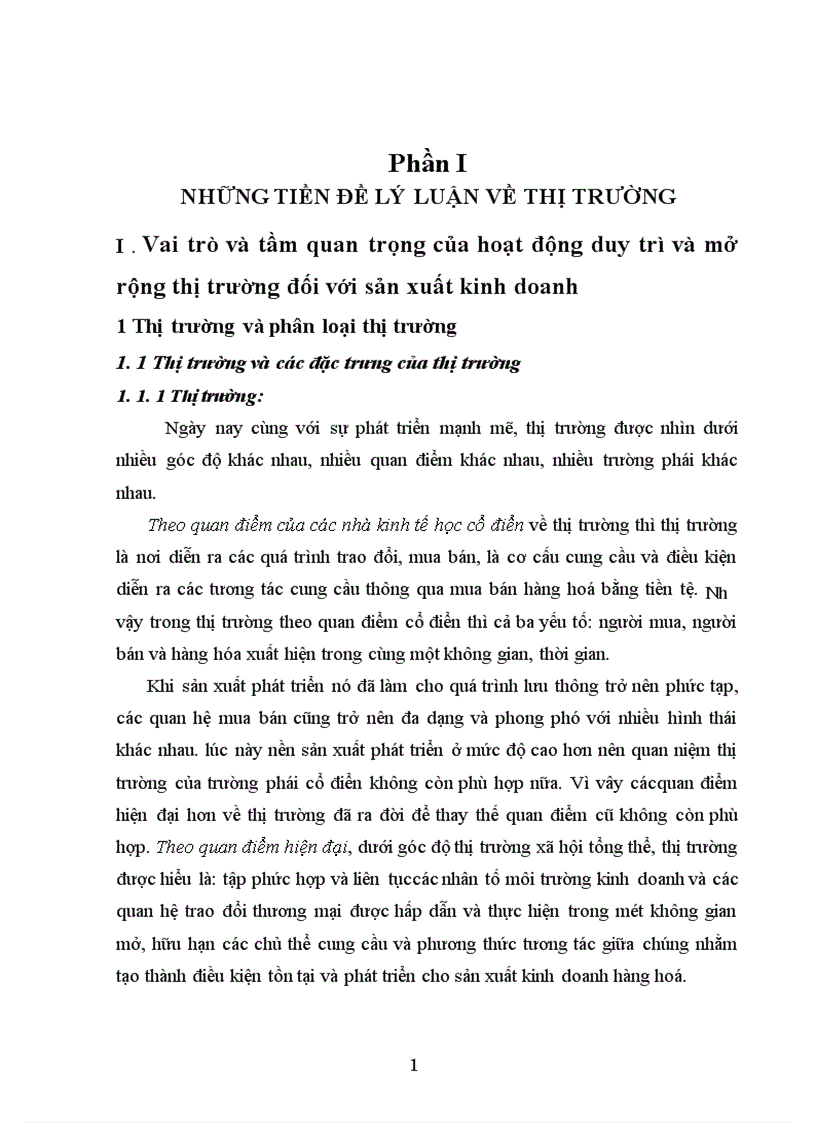 image for page Các ải pháp Marketing nhằm duy trì và mở rộng thị trường của công ty Điện Cơ Thống