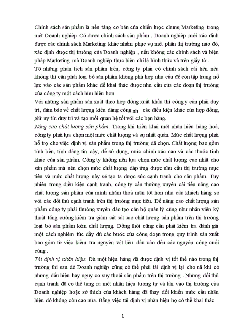 image for page Các ải pháp Marketing nhằm duy trì và mở rộng thị trường của công ty Điện Cơ Thống