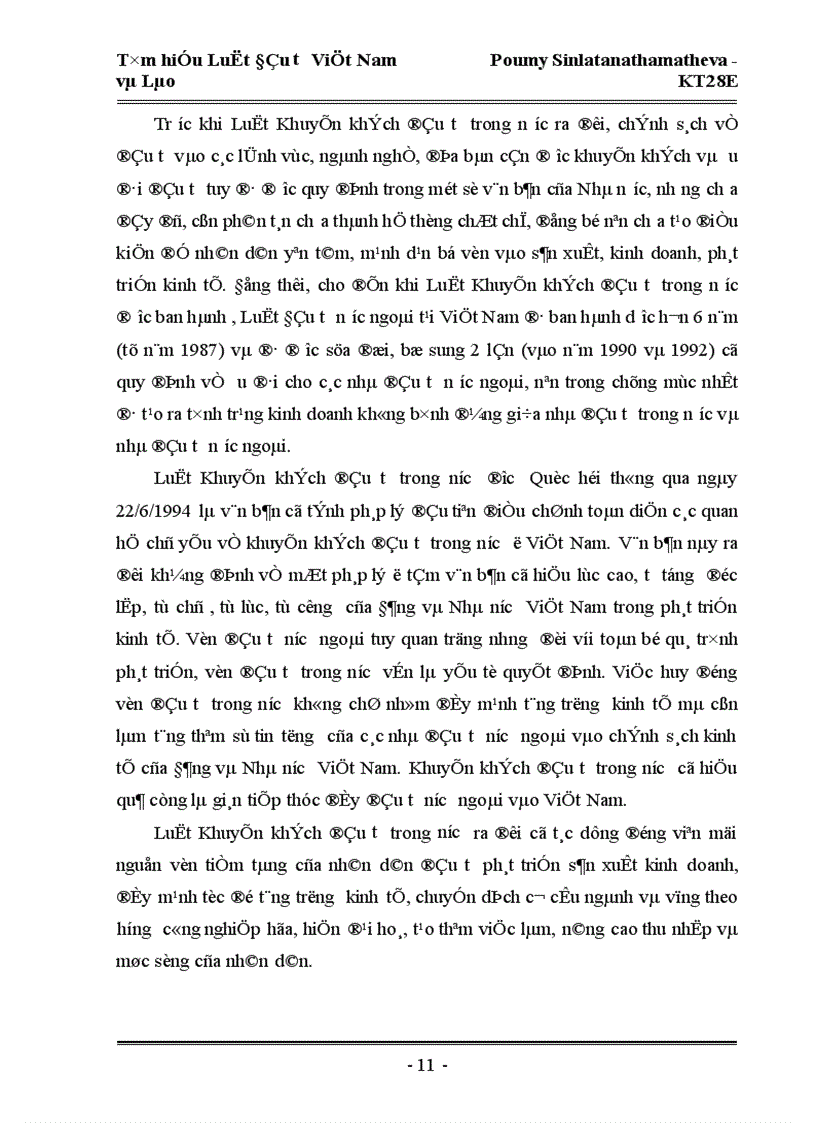 image for page Tìm hiểu pháp luật đầu tư của Việt Nam trong sự so sánh với pháp luật đầu tư của Lào 1