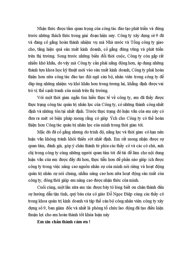 image for page Một số giải pháp nhằm nâng cao hiệu quả sử dụng nguồn nhân lực tại công ty xây dựng số 9 Hà Nội