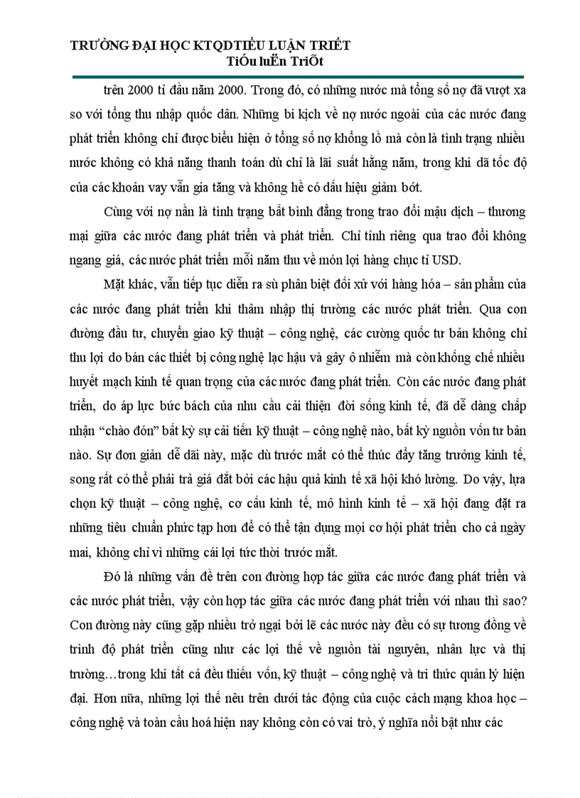 image for page Việt Nam trong xu thế hội nhập và phát triển dưới con mắt triết học 1