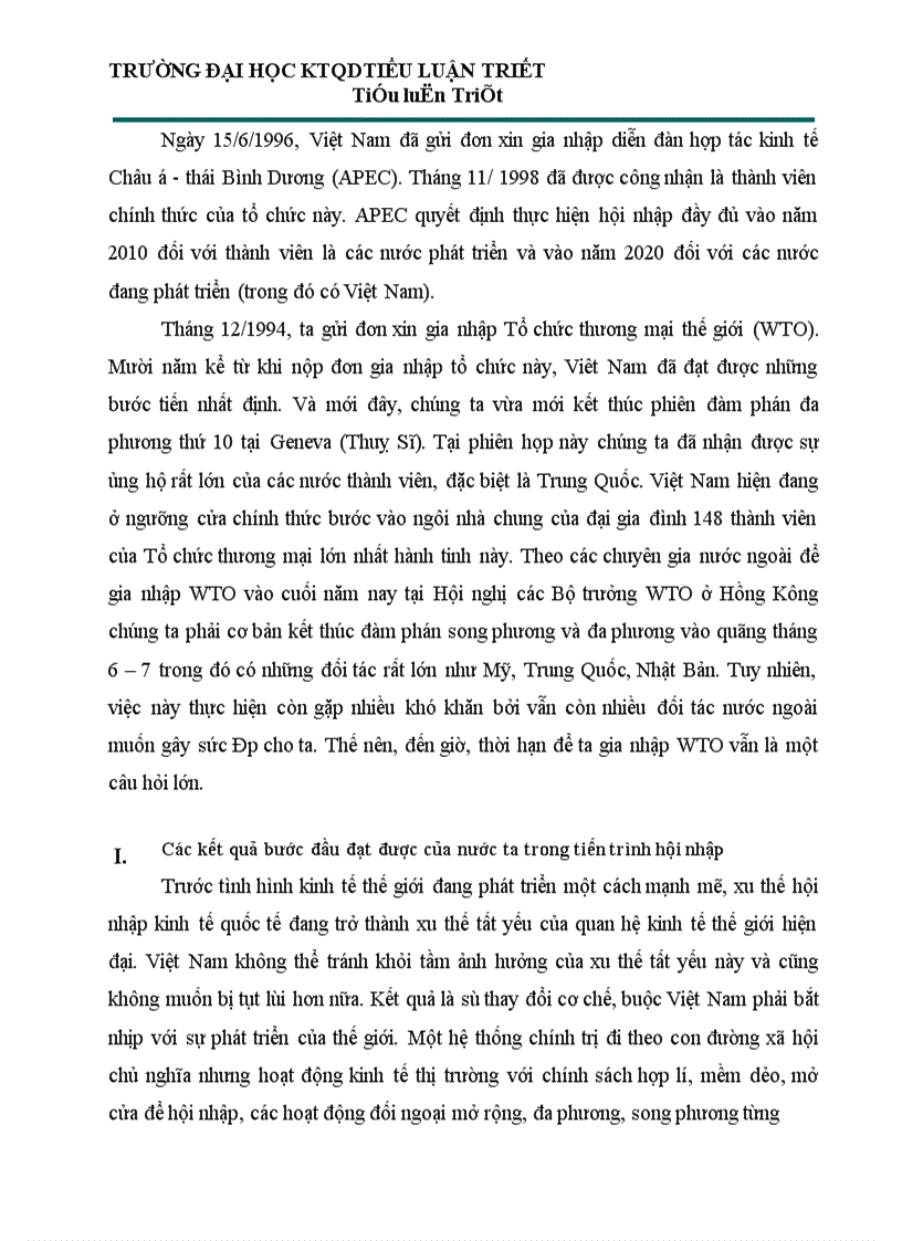 image for page Việt Nam trong xu thế hội nhập và phát triển dưới con mắt triết học 1