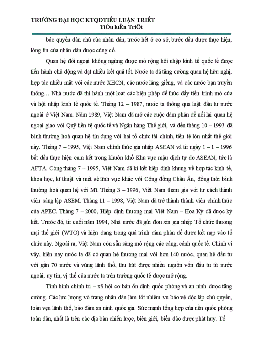 image for page Việt Nam trong xu thế hội nhập và phát triển dưới con mắt triết học 1