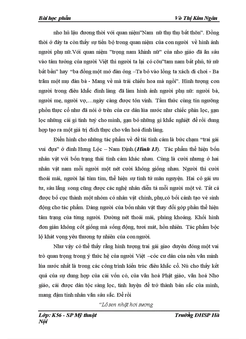 image for page Những nội dung cơ bản của đề tài hình tượng con người trong điêu khắc trang trí đình làng Việt