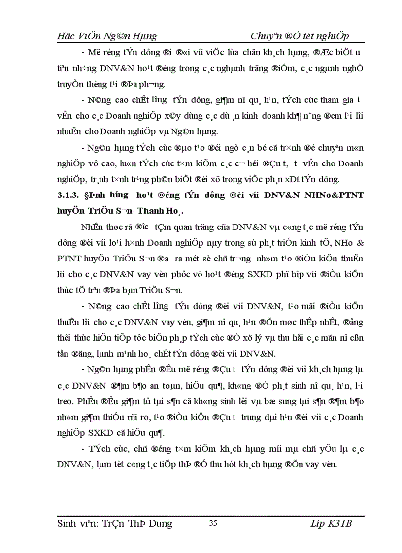 image for page Giải pháp mở rộng tín dụng ngân hàng đối với DNV N tại NHNo PTNT huyện Triệu Sơn Thanh Hoá