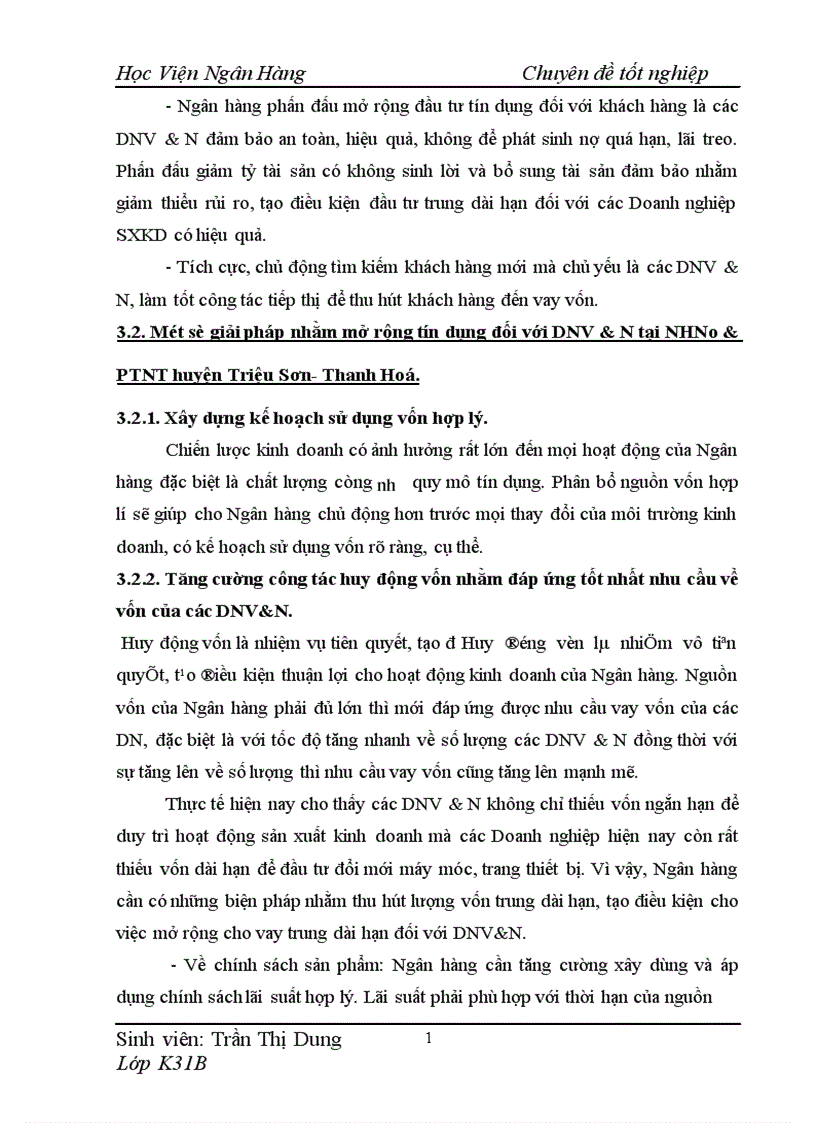 image for page Giải pháp mở rộng tín dụng ngân hàng đối với DNV N tại NHNo PTNT huyện Triệu Sơn Thanh Hoá
