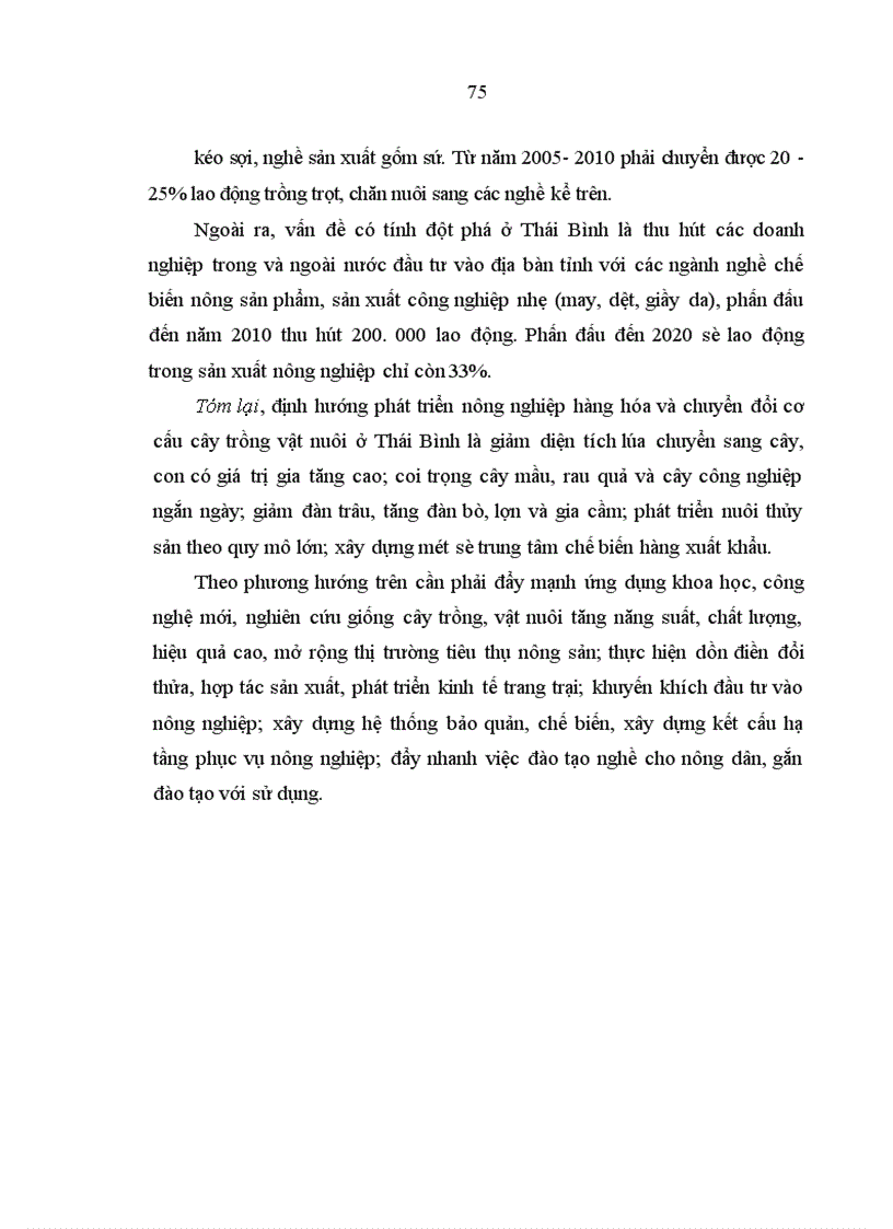 image for page Chuyển đổi cơ cấu cây trồng vật nuôi để phát triển nông nghiệp hàng hóa ở Thái Bình 1