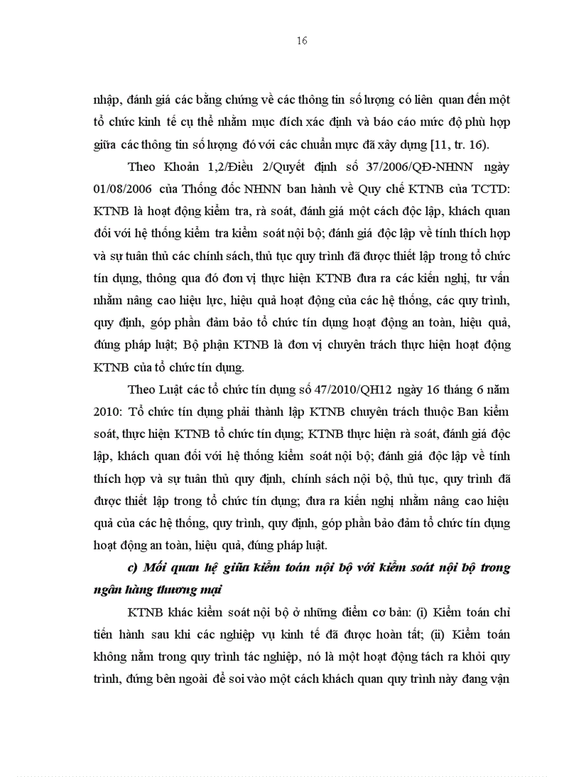 image for page Pháp luật điều chỉnh hệ thống kiểm tra kiểm soát nội bộ của ngân hàng thương mại và hoạt động của hệ thống kiểm tra kiểm soát nội bộ