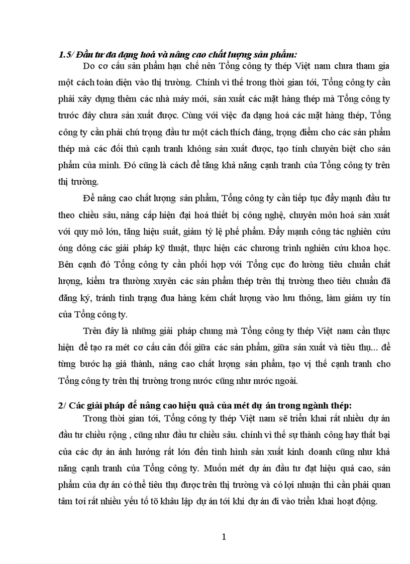 image for page Đầu tư nâng cao khả năng cạnh tranh của Tổng công ty thép Việt nam