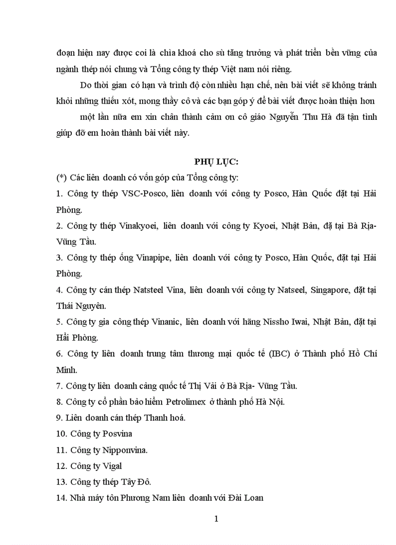 image for page Đầu tư nâng cao khả năng cạnh tranh của Tổng công ty thép Việt nam