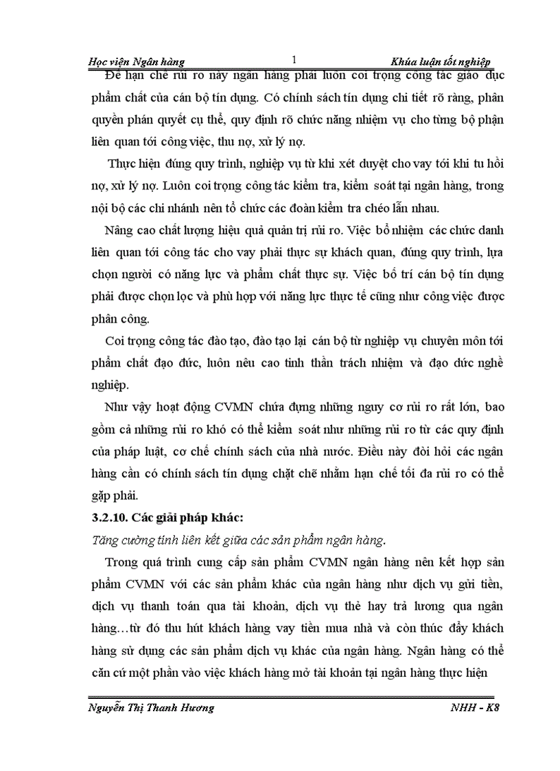 image for page Giải pháp mở rộng cho vay mua nhà tại ngân hàng Techcombank chi nhánh Láng Hạ 1