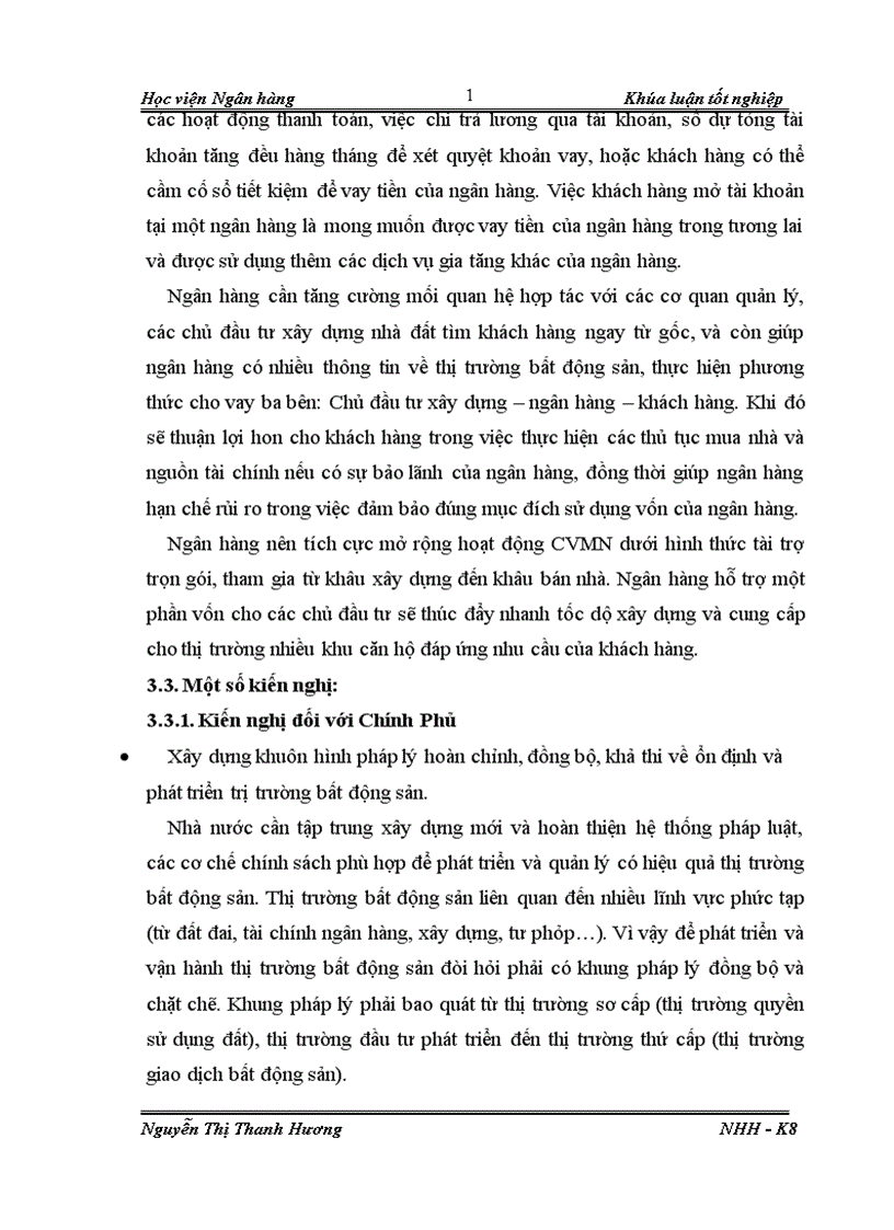 image for page Giải pháp mở rộng cho vay mua nhà tại ngân hàng Techcombank chi nhánh Láng Hạ 1