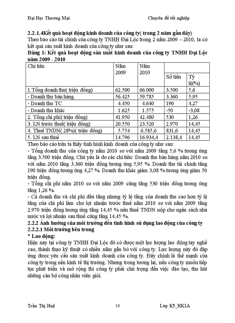 image for page Phân tích thống kê tình hình sử dụng lao động của công ty TNHH Đại Lộc 1