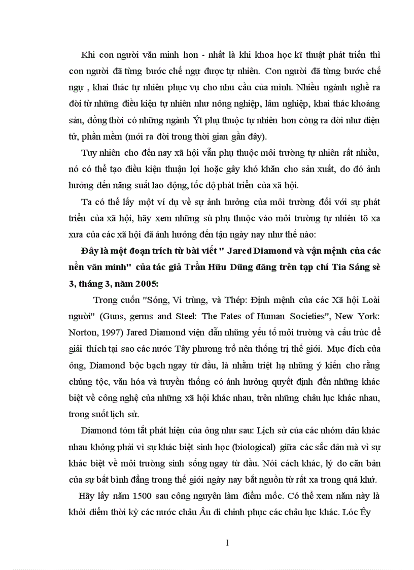 image for page Mối quan hệ biện chứng giữa tự nhiên và xã hội phân tích vấn đề bảo vệ môi trường hiện nay ở Việt Nam 1
