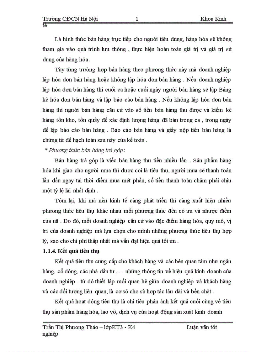 image for page Kế toán tiêu thụ hàng hóa và xác định kết quả tiêu thụ ở Công ty Cổ phần Ô tô Vận tải Hà Tây 1