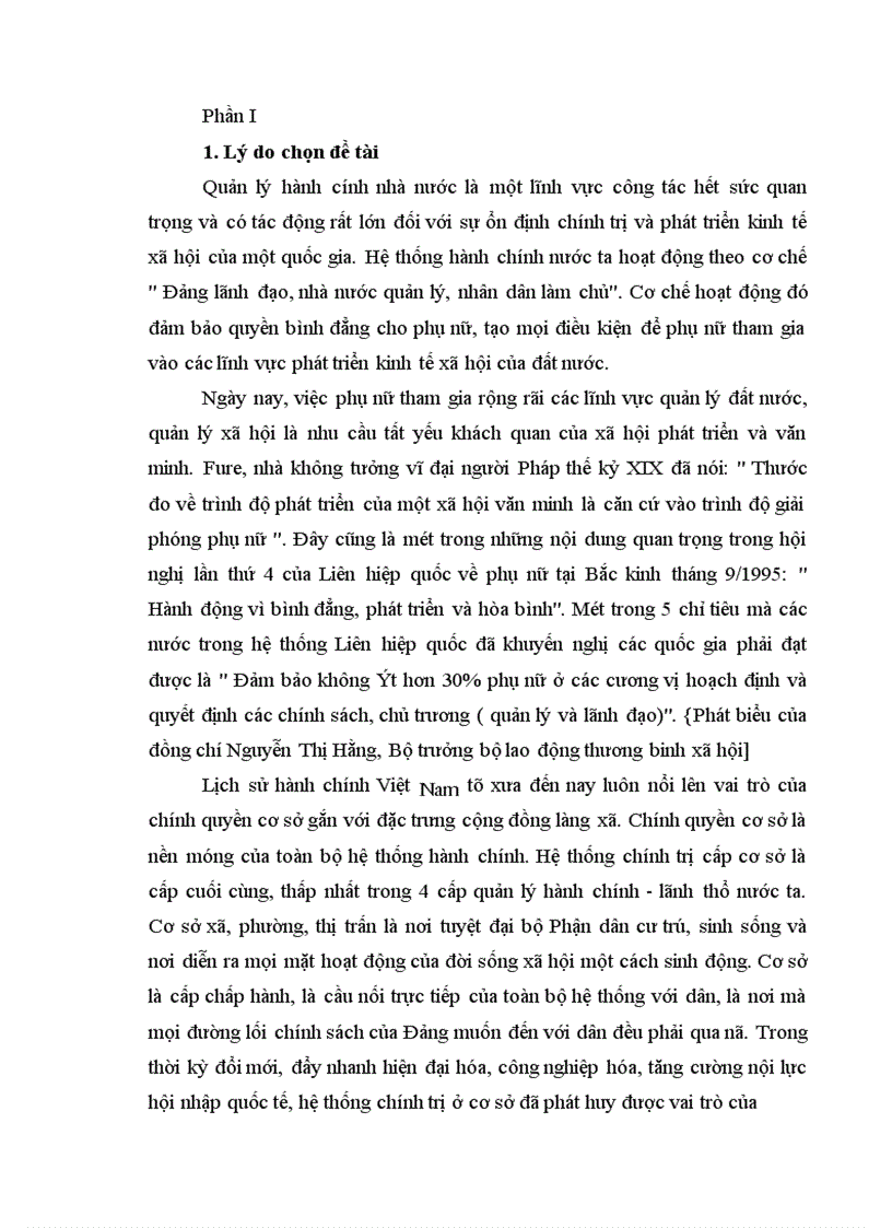 image for page Vai trò của cán bộ nữ trong hhệ thống chính trị cấp cơ sở hiện nay