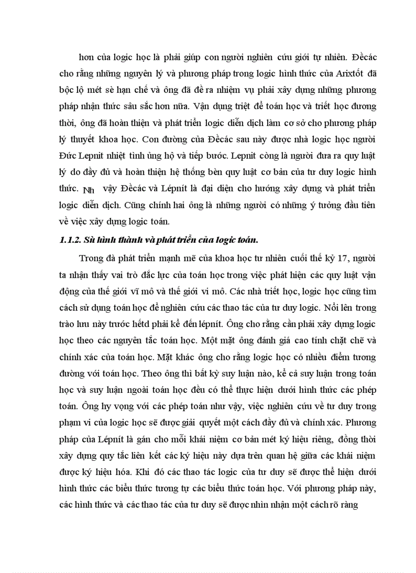 image for page Sự hình thành và nội dung cơ bản của logic toán