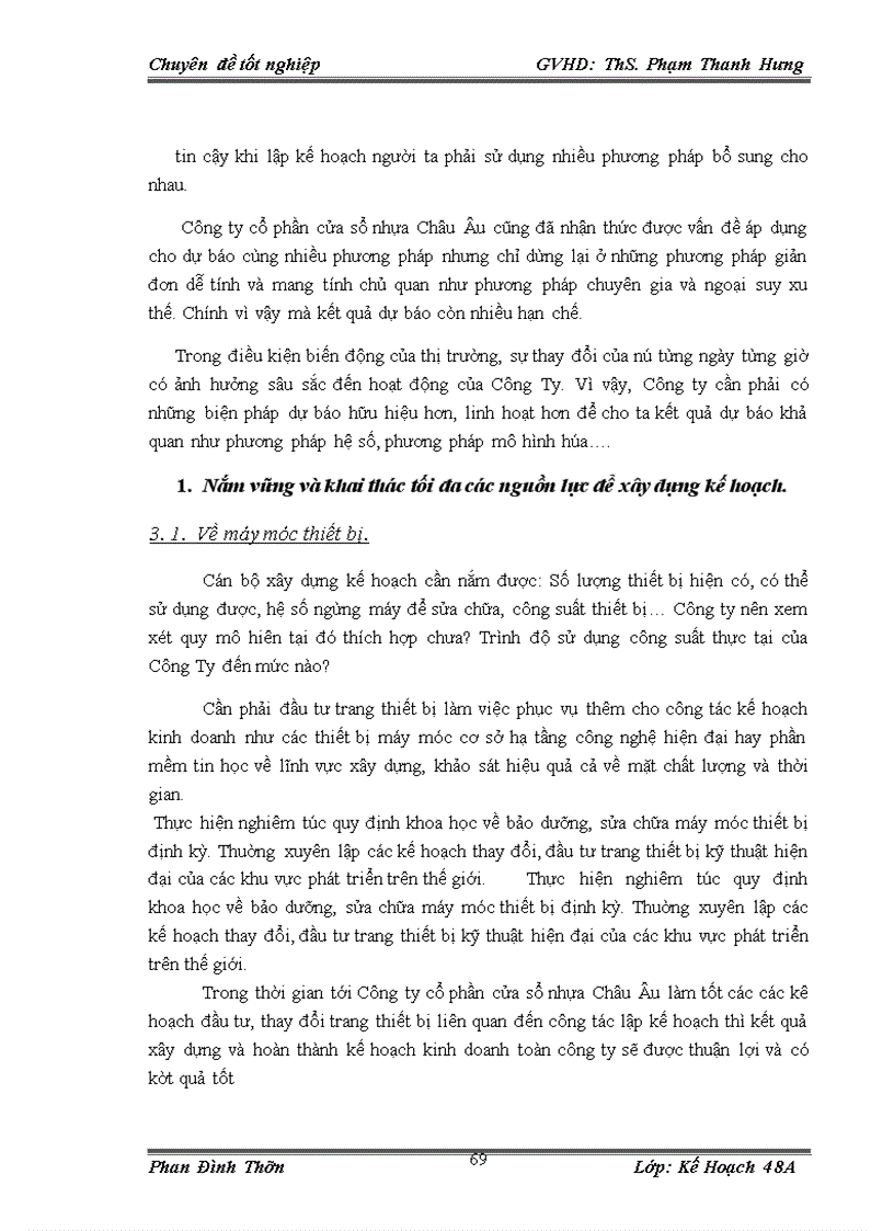 image for page Hoàn thiện công tác soạn lập kế hoạch tại công ty cổ phẩn cửa sổ nhựa Châu Âu Eurowindow