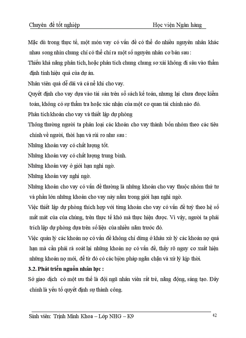 image for page Giải pháp nâng cao chất lượng tín dụng đối với các doanh nghiệp vừa và nhỏ tại sở giao dịch ngân hàng thương mại cổ phần ngoại thương