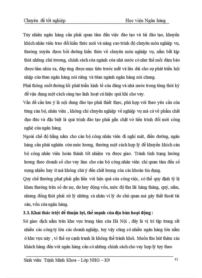image for page Giải pháp nâng cao chất lượng tín dụng đối với các doanh nghiệp vừa và nhỏ tại sở giao dịch ngân hàng thương mại cổ phần ngoại thương