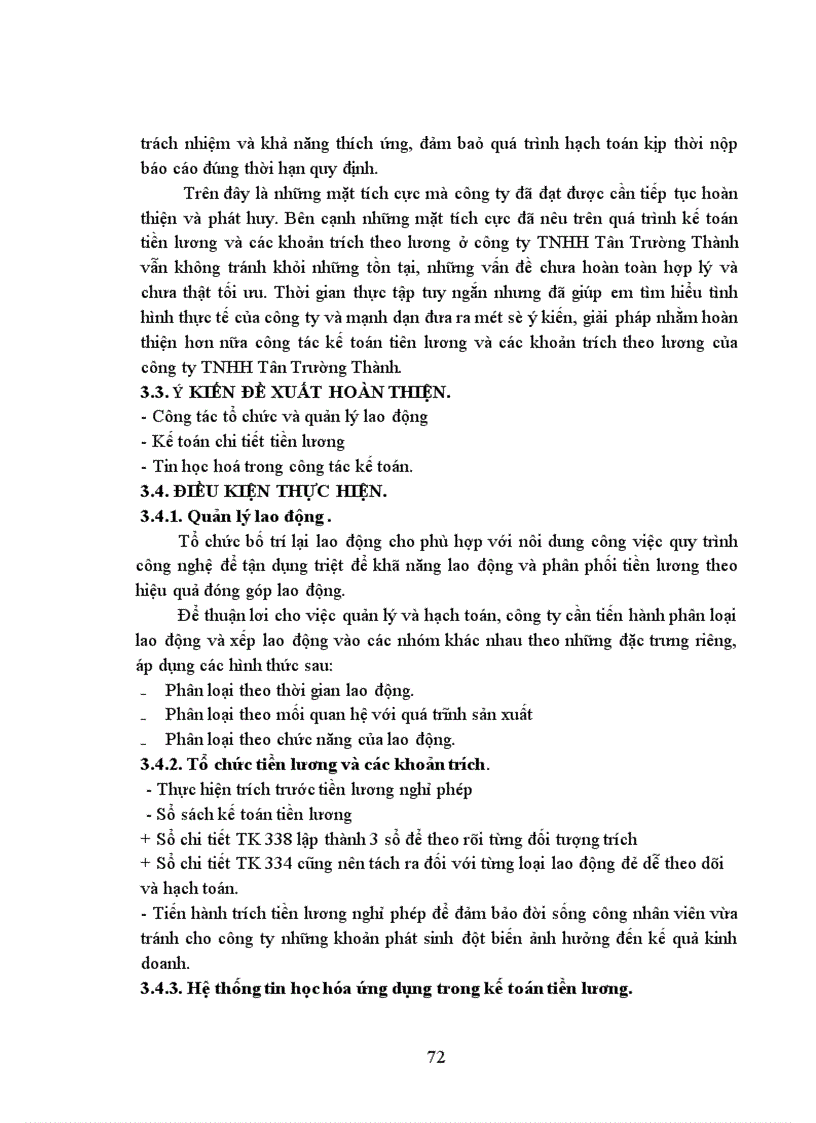 image for page Kế toan tiền lương và các khoản trích theo lương tại Công ty trách nhiệm hữu hạn Tân Trường Thành làm khoá luận tốt nghiệp 1