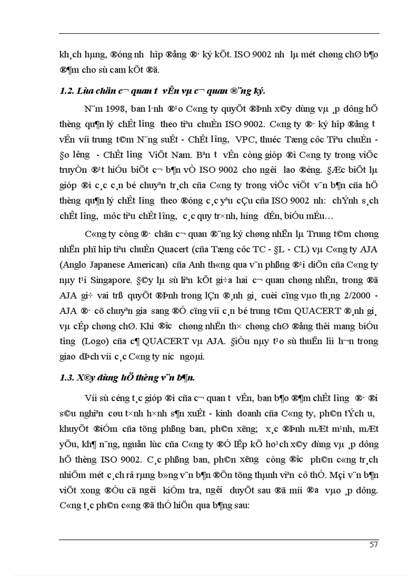image for page Một số giải pháp nhằm thực hiện việc chuyển đổi hệ thống quản lý chất lượng theo tiêu chuẩn ISO 9002 1994 sang ISO 9001 2000 tại Công ty Cơ khí Hà Nội 1