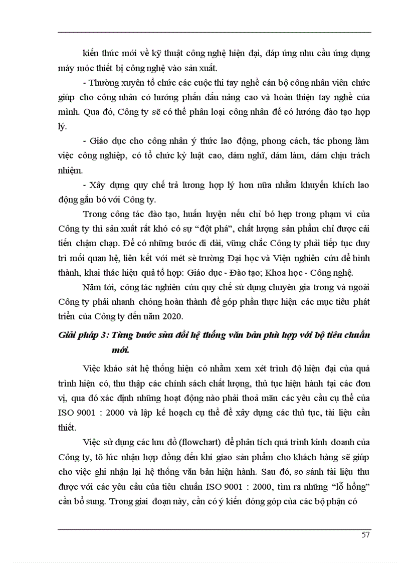 image for page Một số giải pháp nhằm thực hiện việc chuyển đổi hệ thống quản lý chất lượng theo tiêu chuẩn ISO 9002 1994 sang ISO 9001 2000 tại Công ty Cơ khí Hà Nội 1