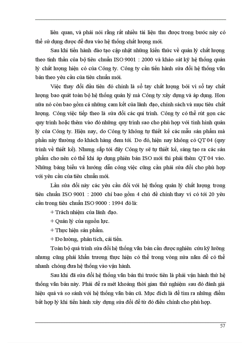 image for page Một số giải pháp nhằm thực hiện việc chuyển đổi hệ thống quản lý chất lượng theo tiêu chuẩn ISO 9002 1994 sang ISO 9001 2000 tại Công ty Cơ khí Hà Nội 1