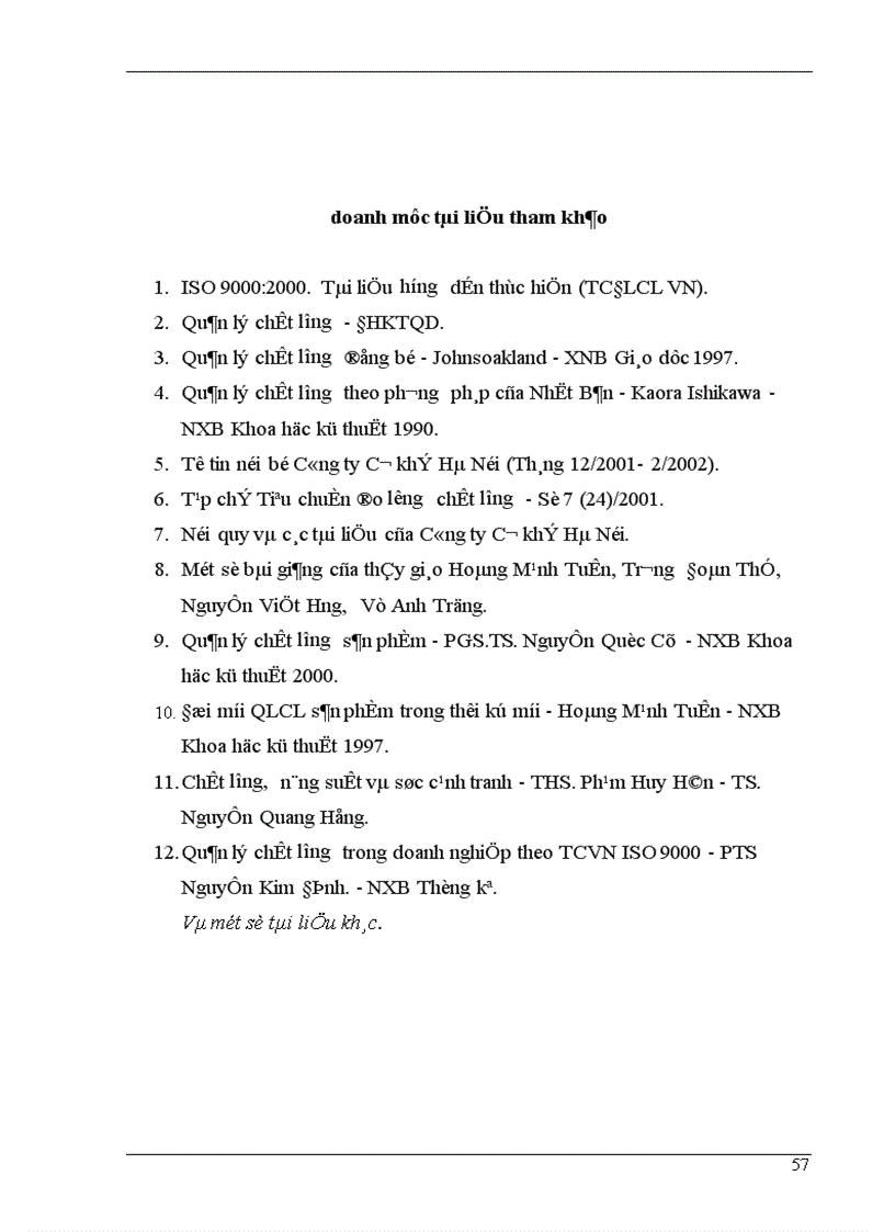 image for page Một số giải pháp nhằm thực hiện việc chuyển đổi hệ thống quản lý chất lượng theo tiêu chuẩn ISO 9002 1994 sang ISO 9001 2000 tại Công ty Cơ khí Hà Nội 1