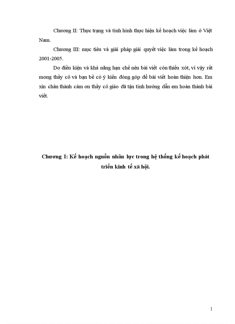 image for page Nhiệm vụ và các giải pháp giải quyết việc làm trong kế hoạch 5 năm 2001 2005 ở Việt Nam 1