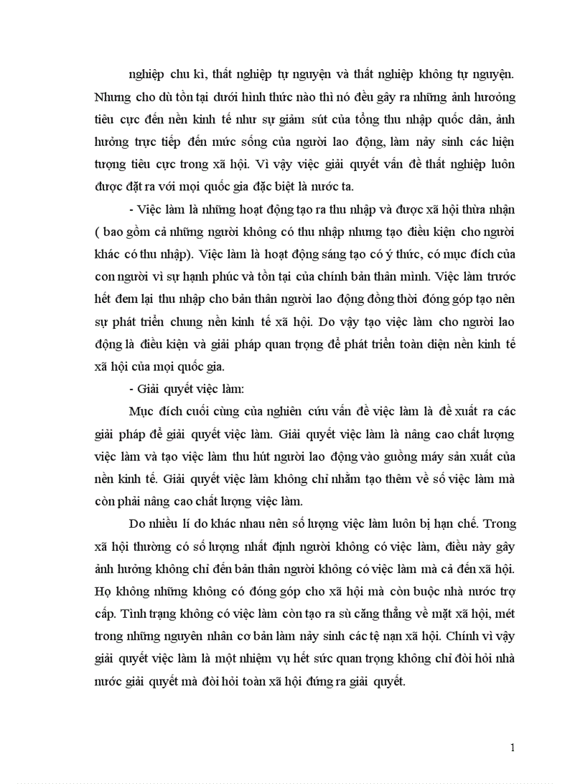 image for page Nhiệm vụ và các giải pháp giải quyết việc làm trong kế hoạch 5 năm 2001 2005 ở Việt Nam 1