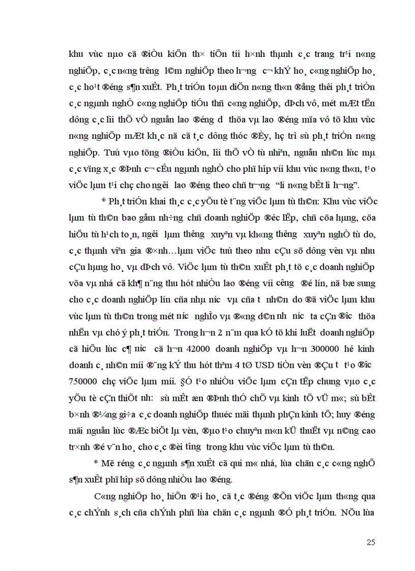 image for page Nhiệm vụ và các giải pháp giải quyết việc làm trong kế hoạch 5 năm 2001 2005 ở Việt Nam 1