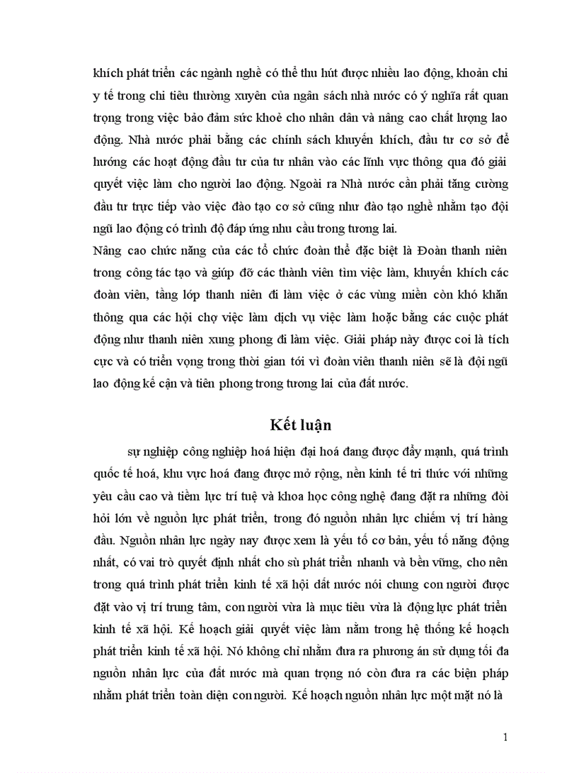 image for page Nhiệm vụ và các giải pháp giải quyết việc làm trong kế hoạch 5 năm 2001 2005 ở Việt Nam 1