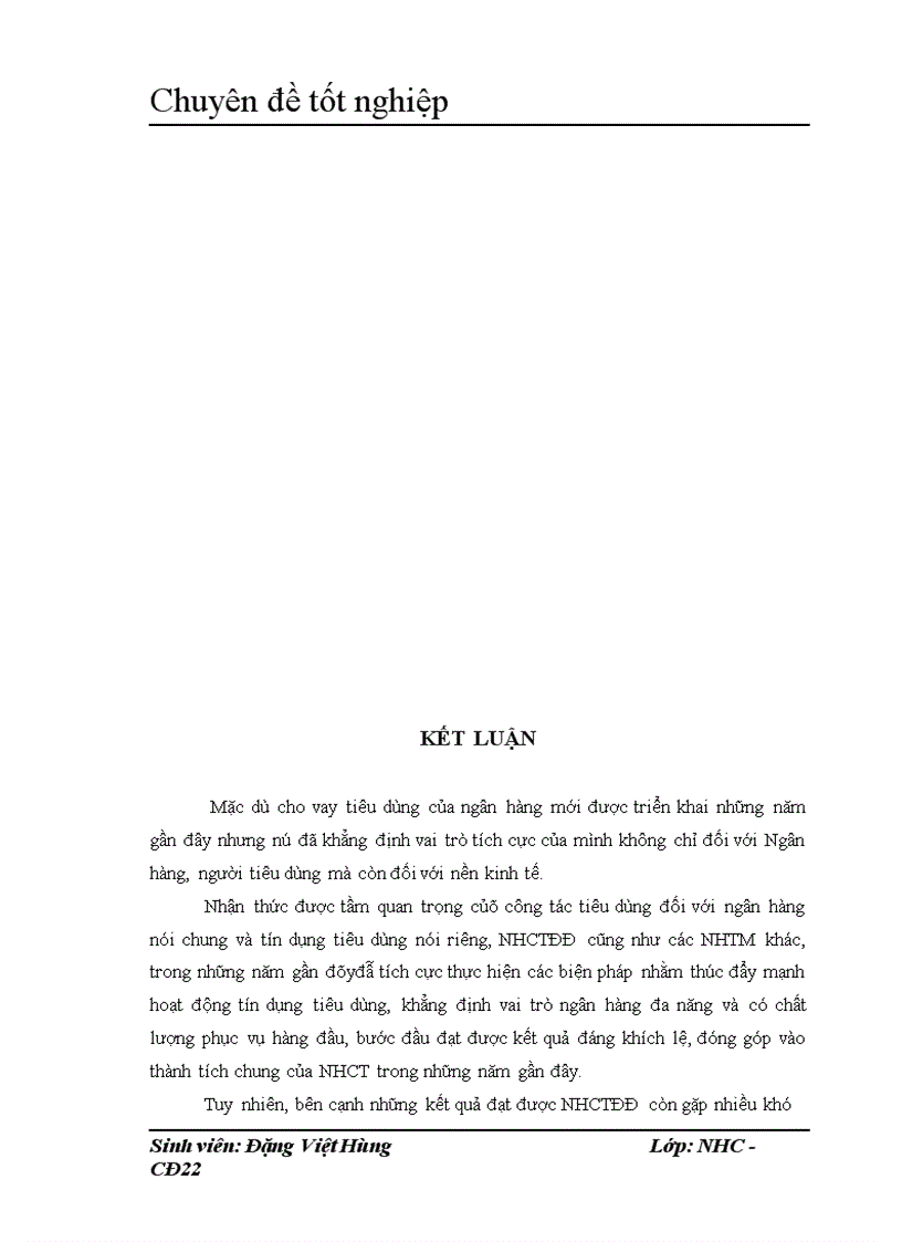 image for page Mở rộng cho vay tiêu dùng tại Ngân Hàng Công Thương Chi Nhánh Đống Đa 1