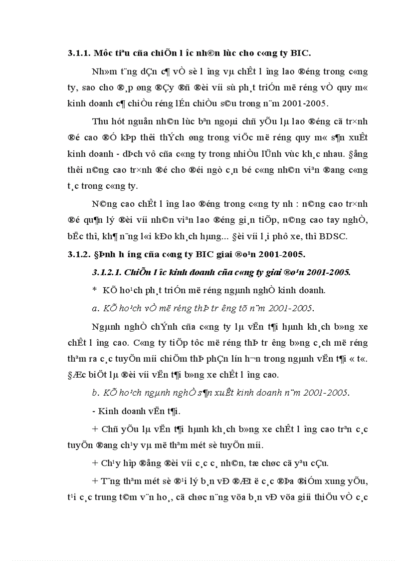 image for page Phân tích thực trạng sản xuất kinh doanh và tình hình nhân lực của công ty vận tải BIC Việt Nam