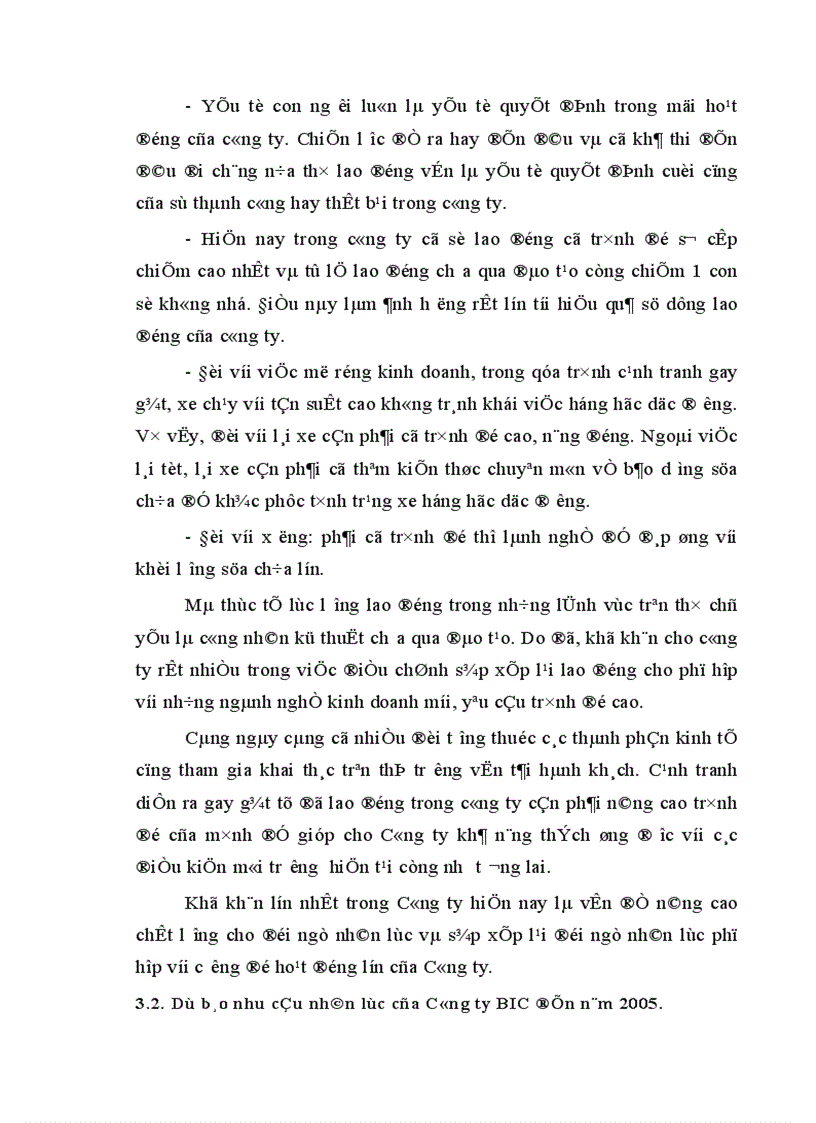 image for page Phân tích thực trạng sản xuất kinh doanh và tình hình nhân lực của công ty vận tải BIC Việt Nam